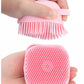 Mini Bath Brush with Storage Box (Random Color)