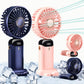 Rechargeable Hand Fan with LED Display