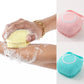 Mini Bath Brush with Storage Box (Random Color)