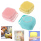 Mini Bath Brush with Storage Box (Random Color)