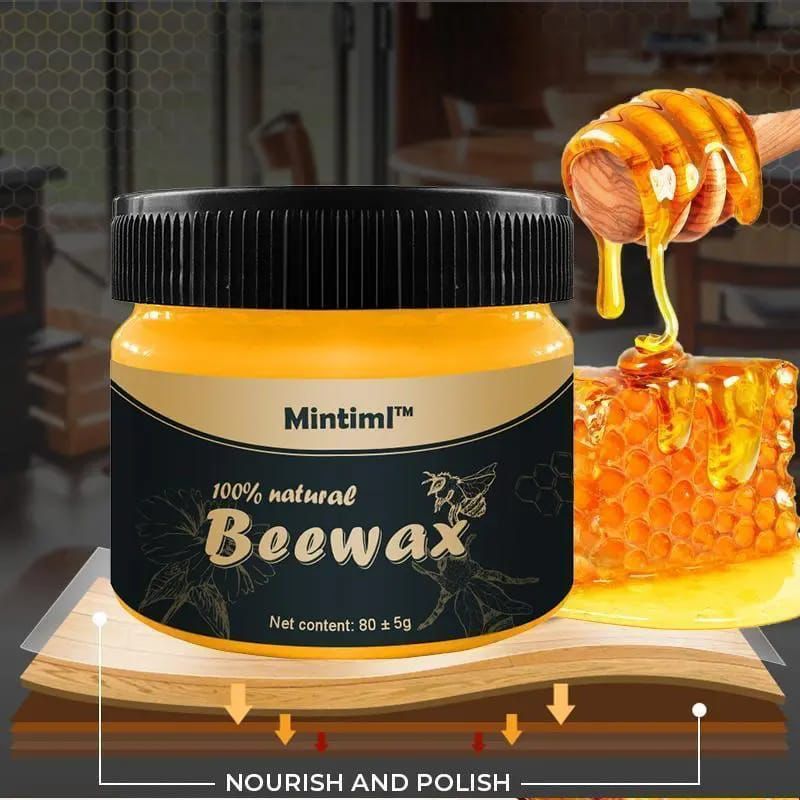 Wood Seasoning Beeswax Polish – Pack of 1